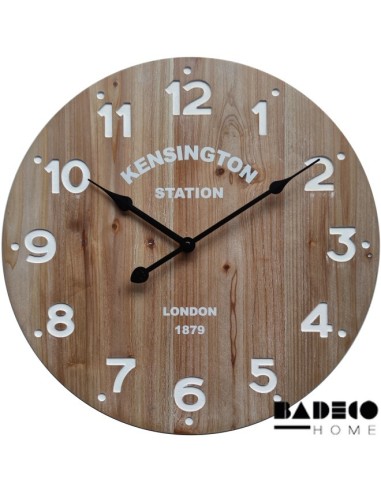 Reloj Madera Números Calados 40 cm cod 131240