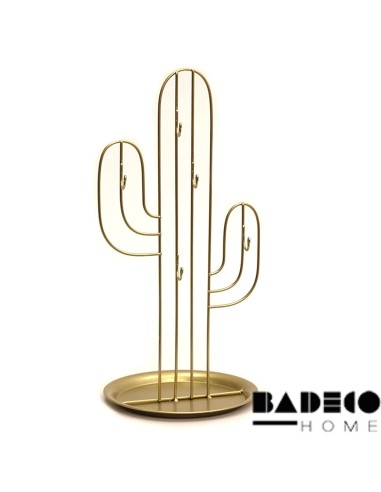 Porta Bijouterie Cactus Metalico cod 825520