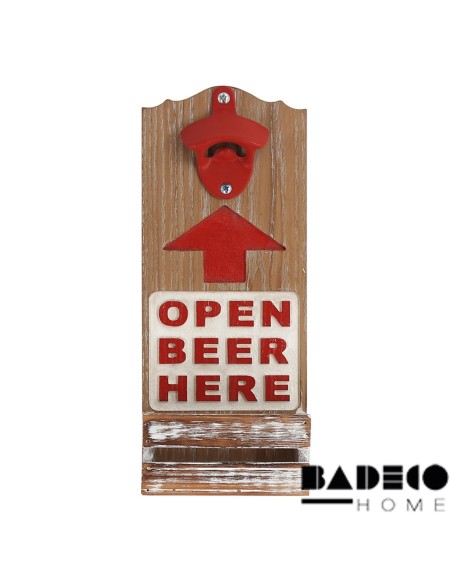 Destapador de botellas de madera cod M92055