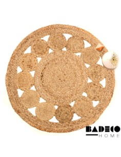 Alfombra de Yute Natural Calada 120 cm cod 81120