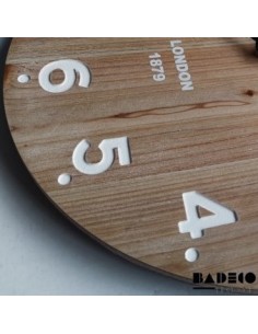 Reloj Madera Números Calados 40 cm cod 131240 2
