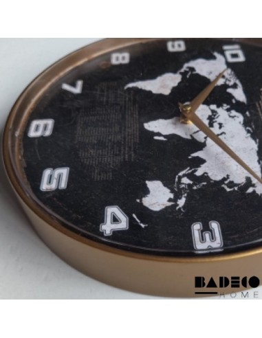 Reloj Metal Dorado 30,5 cm cod 131370