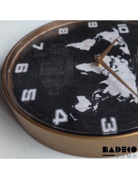 Reloj Metal Dorado 30,5 cm cod 131370