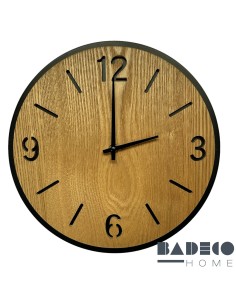 Reloj Metal-Madera 30 cm cod 151323