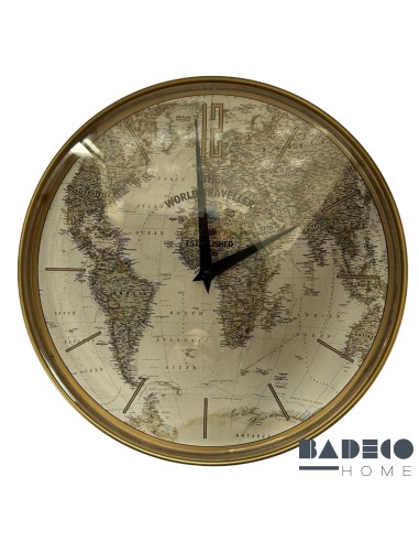 Reloj Metal Dorado 31 cm cod 151128