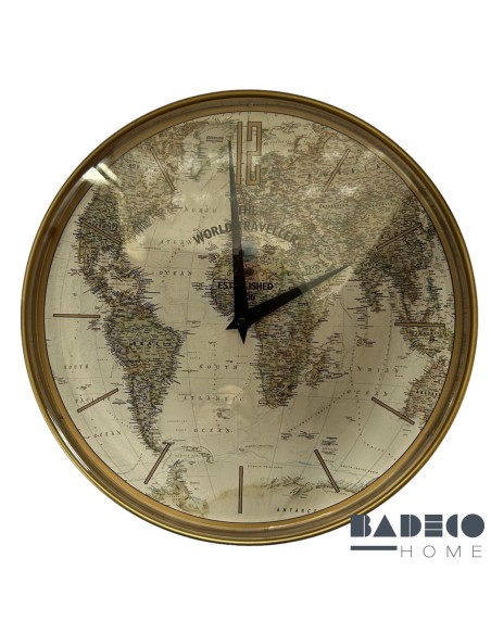 Reloj Metal Dorado 31 cm cod 151128