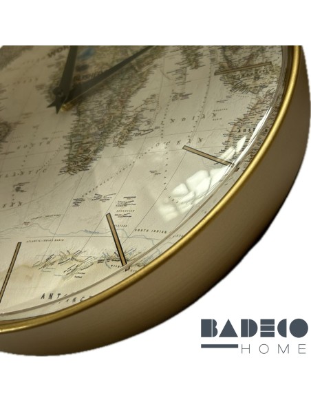 Reloj Metal Dorado 31 cm cod 151128