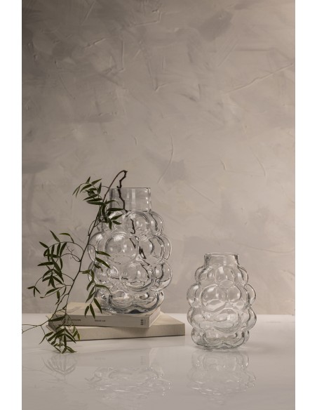 Jarron Bubble Vidrio cod.133108