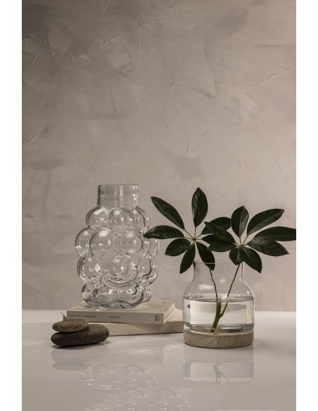 Jarron Bubble Vidrio cod.133109