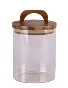 Frasco de Vidrio con Mango de Madera - 770cc cod B033553