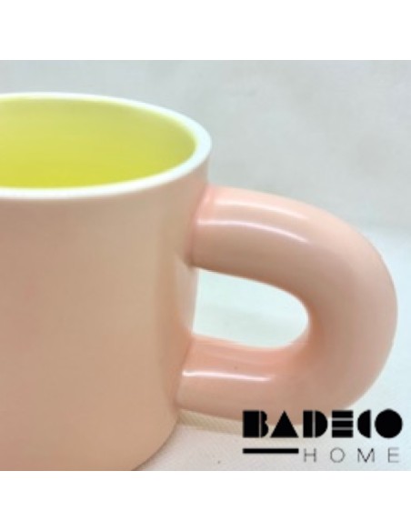 Taza Ceramica Bicolor cod 265126