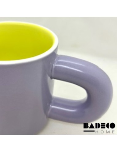 Taza Ceramica Bicolor cod 265127