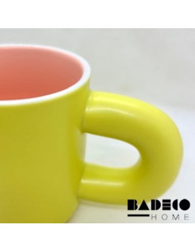 Taza Ceramica Bicolor cod 265128