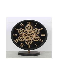 Reloj de Mesa Metalico 20.5 cm cod 224424