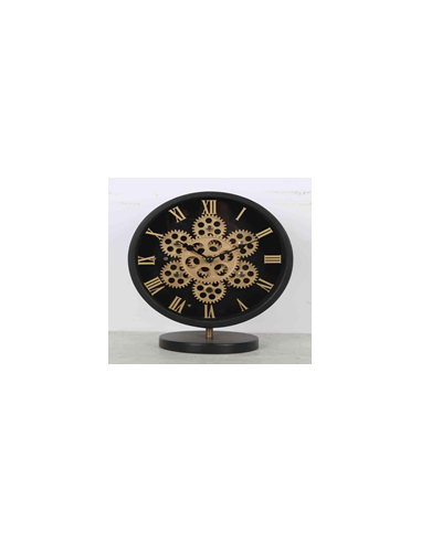 Reloj de Mesa Metalico 20.5 cm cod 224424