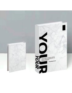 Libro Decorativo x3 con Hojas Blancas cod. 54001 2