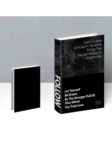 Libro Decorativo x3 con Hojas Blancas cod. 54001