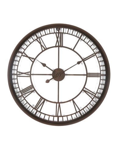 Reloj de Hierro con Vidrio 68 cm cod 224488