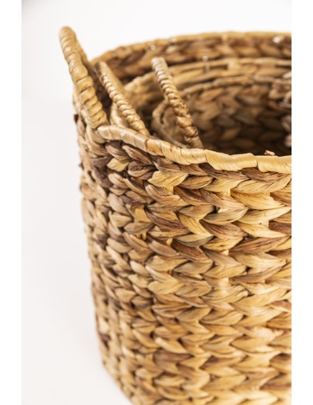 Canasto de Fibra Natural Set x3 cod. 723160