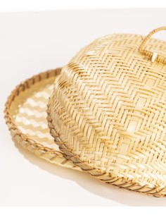 Bandeja con Tapa de Bamboo cod 130904 2