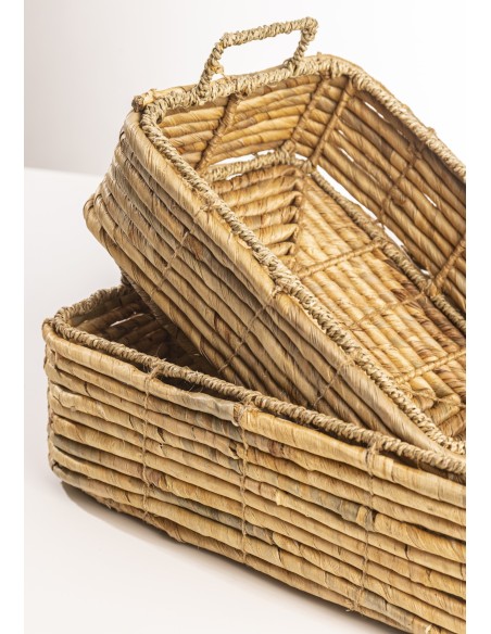 Bandeja  Rectangular de Jacinto Trenzado set x 2 cod 130918