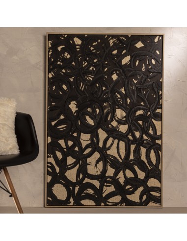 Cuadro Texturado Intervenido Oleo 123 x 83 cod. 540791