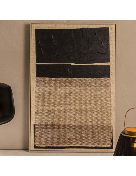 Cuadro Texturado Intervenido Oleo 123 x 83 cod. 540786