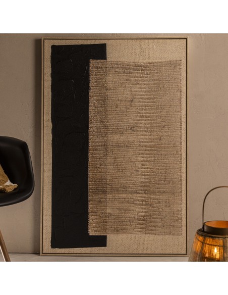 Cuadro Texturado Intervenido Oleo 123 x 83 cod. 540787