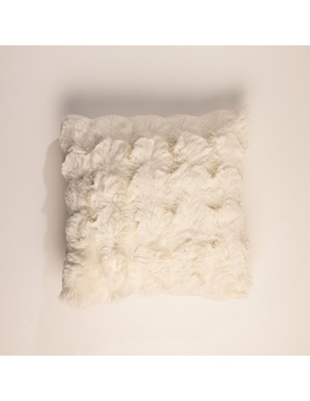 Almohadon Simil Piel con Relleno - 4 Colores