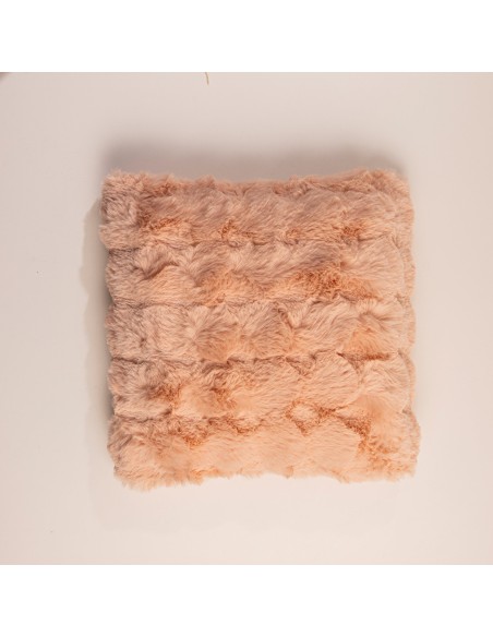 Almohadon Simil Piel con Relleno - 4 Colores