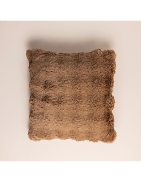 Almohadon Simil Piel con Relleno - 4 Colores