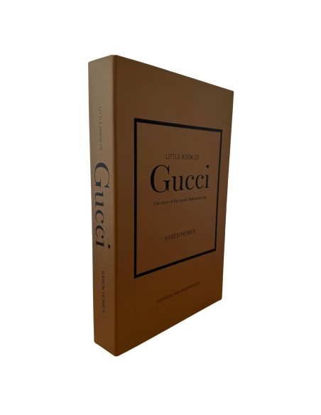 Libro Decorativo Sellado Gucci Beige cod.55017