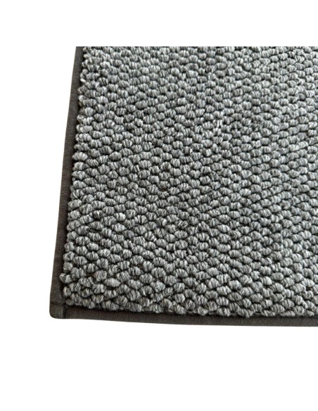 Alfombra Textura Boucle color Gris 50x80 cod.93250