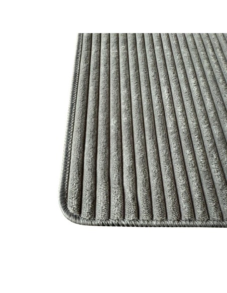 Alfombra Diseño Acanalado color Gris Claro 40x60 cod.94060