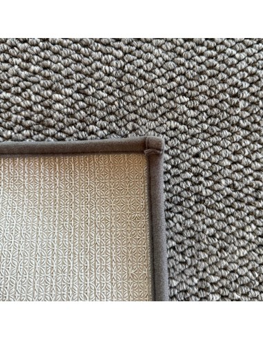 Alfombra Textura Boucle color Gris 50x80 cod.93250