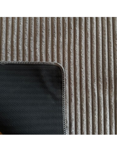 Alfombra Diseño Acanalado color Gris Claro 40x60 cod.94060