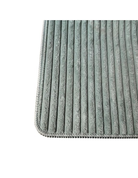Alfombra Diseño Acanalado color Verde 40x60 cod.94061