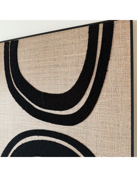 Cuadro Intervenido Textil 80x60 cod 541857