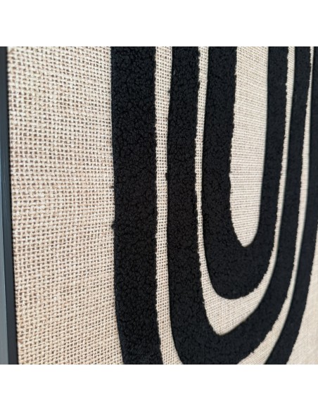 Cuadro Intervenido Textil 80x60 cod 541858