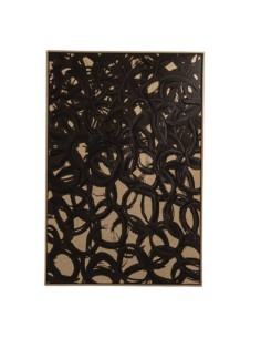 Cuadro Texturado Intervenido Oleo 123 x 83 cod. 540791