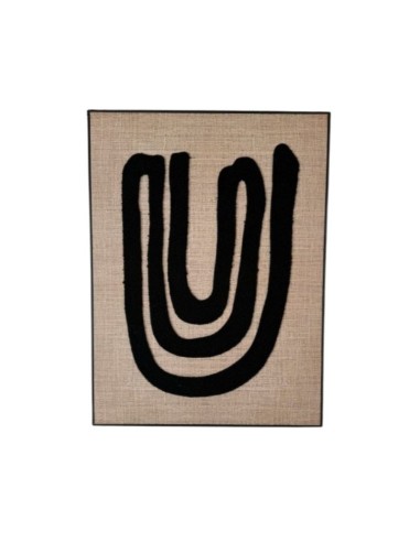 Cuadro Intervenido Textil 80x60 cod 541858