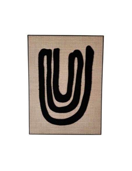 Cuadro Intervenido Textil 80x60 cod 541858