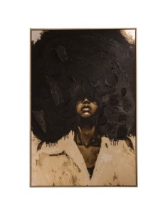 Cuadro Texturado Intervenido Oleo 123 x 83 cod. 540793