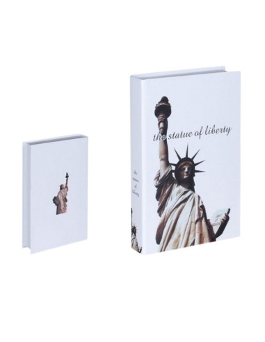 Libro Decorativo Sellado Estatua Libertad cod. 54011