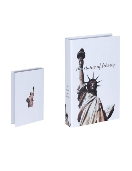 Libro Decorativo Sellado Estatua Libertad cod. 54011