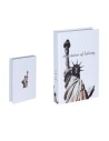 Libro Decorativo Sellado Estatua Libertad cod. 54011