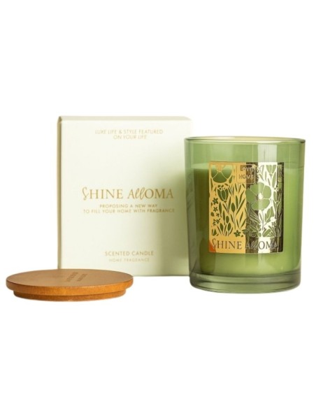 Vela Linea Shine Aromas - Lavanda y Madera cod.350263