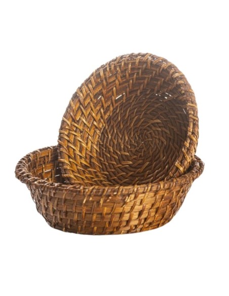Bandeja de Rattan set x 2 cod 130908
