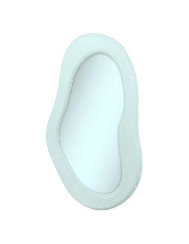 Espejo Forma Organica Madera Laqueada 60 x 40 cm cod 224190