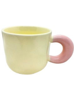 Taza Ceramica diseño ondas - Bicolor cod 265141